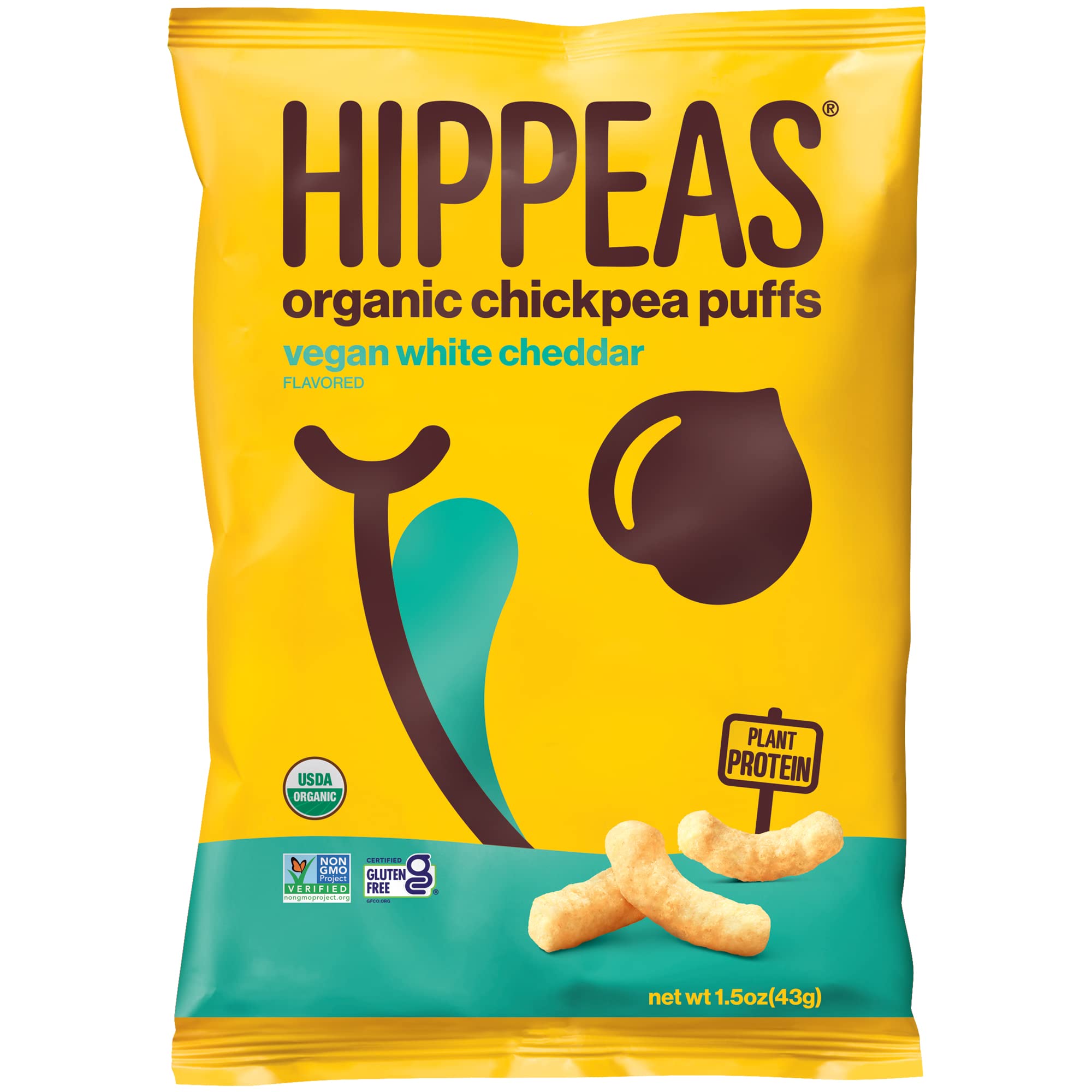 Hippeas Vegan White Cheddar